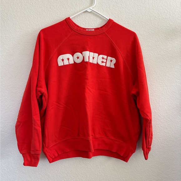 MOTHER Tops - Red MOTHER Sweatshirt